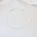 collier de mariée perles de rocailles et perles à facettes