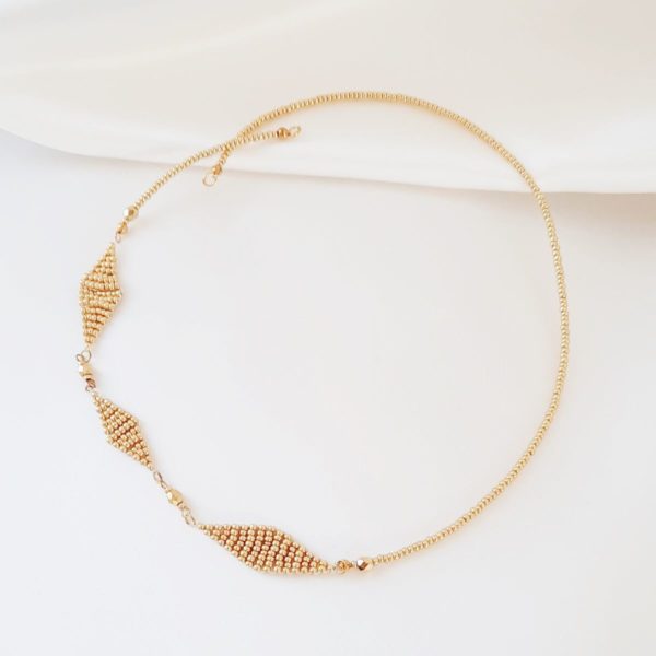 headband-coiffure-mariée-perles headband de mariée, une création unique et originale, d'inspiration bohême chic en perles tissées