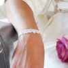 bracelet-mariée-dentelle-vintage bracelet de mariée vintage en dentelle de coton blanche