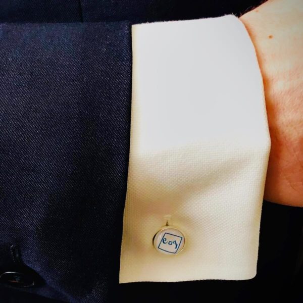 boutons-manchette-personnalisés-marié bouton de manchette de marié personnalisable avec initales