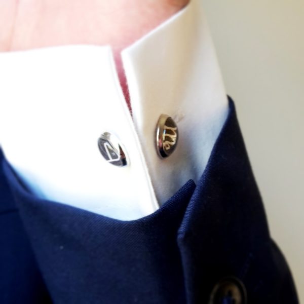 boutons-manchette-personnalisés-marié boutons de manchette de marié personnalisables avec initiales