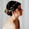 headband-coiffure-mariée-perles headband de mariée, une création unique et originale, d'inspiration bohême chic en perles tissées