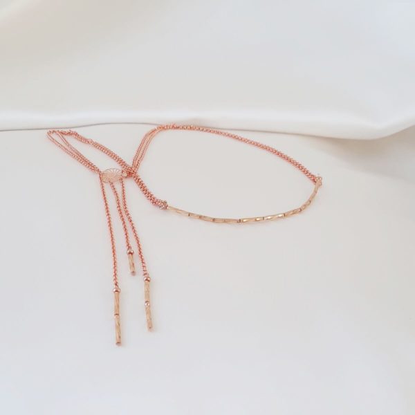 ornement-tête-coiffure-mariée ornement de tête doré rose pour coiffure de mariée, estampe et pendants