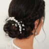 ornement pour coiffure mariée perles