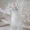 ornement pour coiffure mariée perles