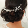 ornement pour coiffure mariée perles