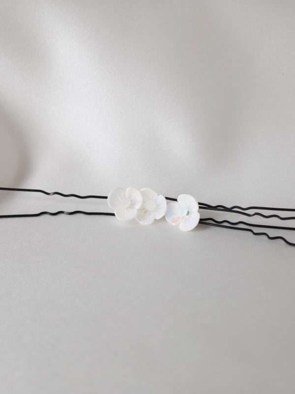 pics fleur-coiffure-mariée pics à cheveux fleurs pour mariée