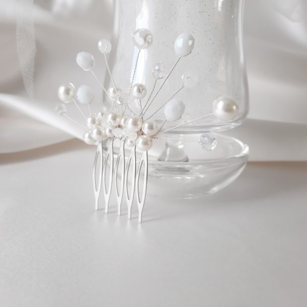 accessoire-coiffure-mariée-perles accessoire coiffure de mariage