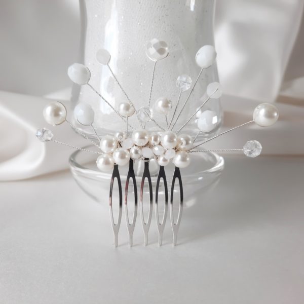 accessoire-coiffure-mariée-perles accessoire coiffure de mariage