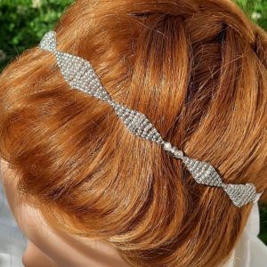 headband pour coiffure de mariée