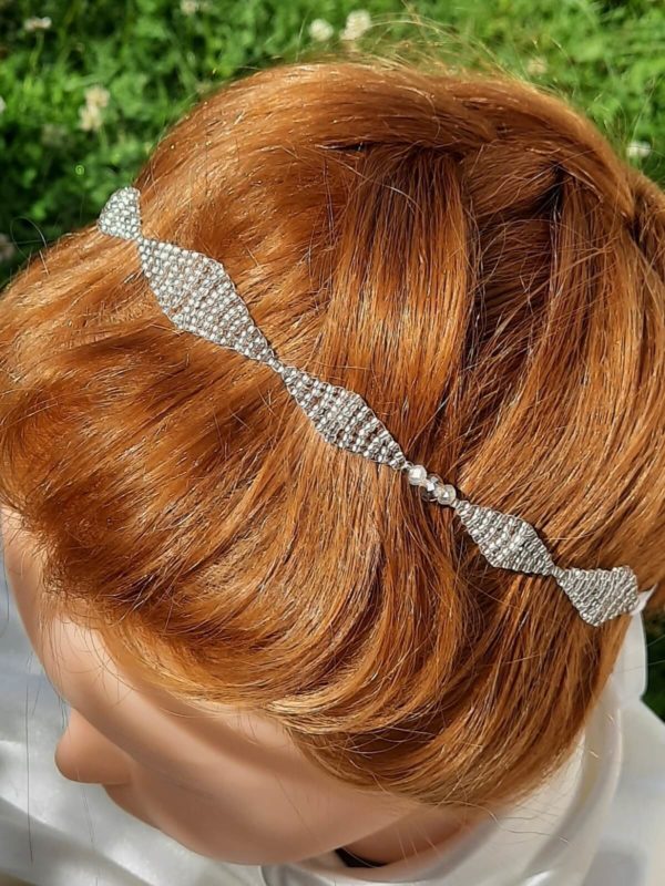 headband pour coiffure de mariée