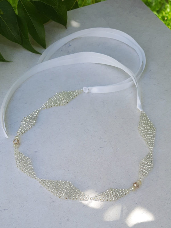 headband pour coiffure de mariée