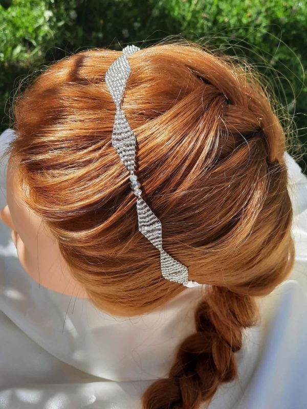 headband pour coiffure de mariée