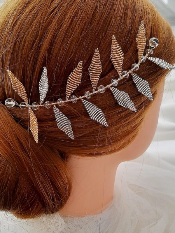 ornement de coiffure de mariée bohême
