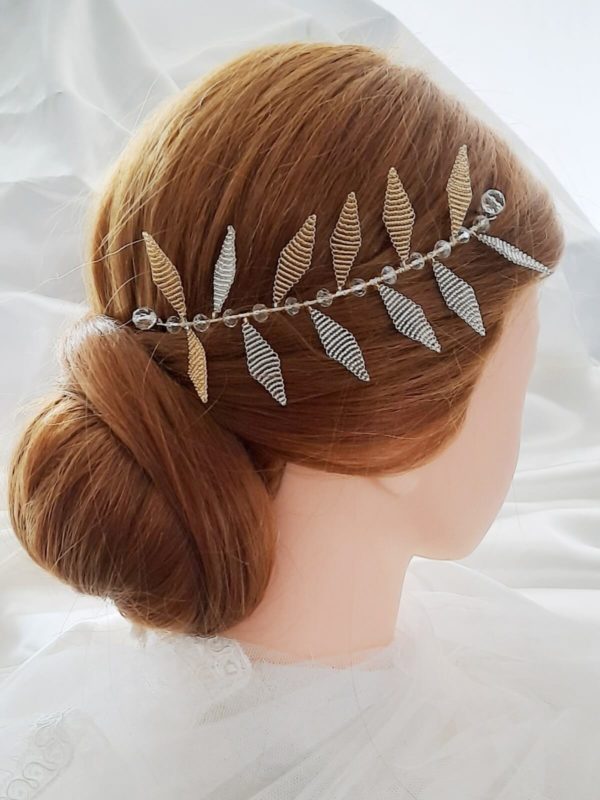 ornement de coiffure de mariée bohême