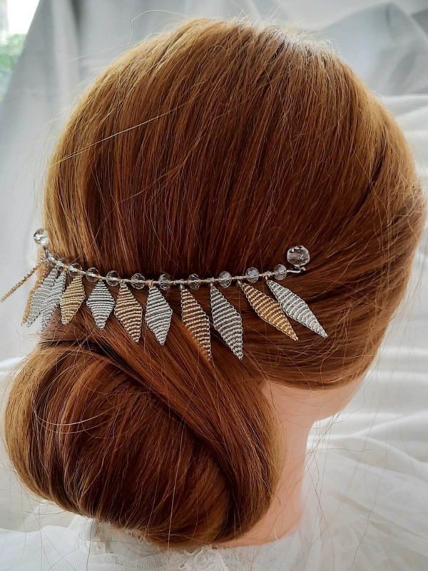 ornement de coiffure de mariée bohême