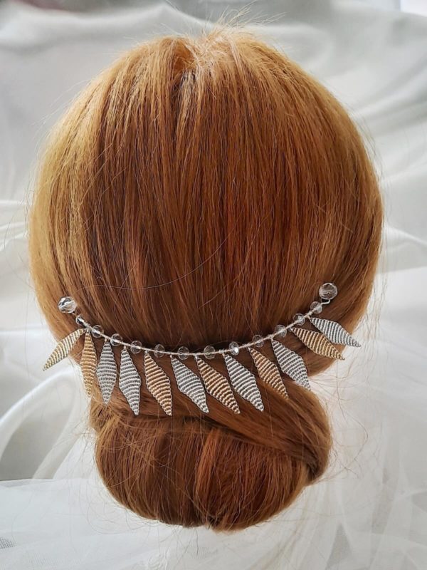 ornement de coiffure de mariée bohême