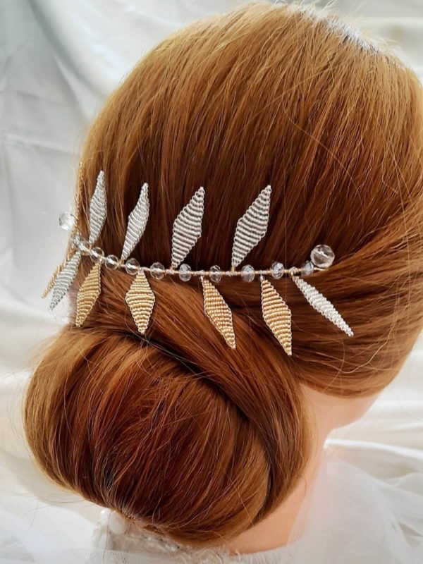 ornement de coiffure de mariée bohême