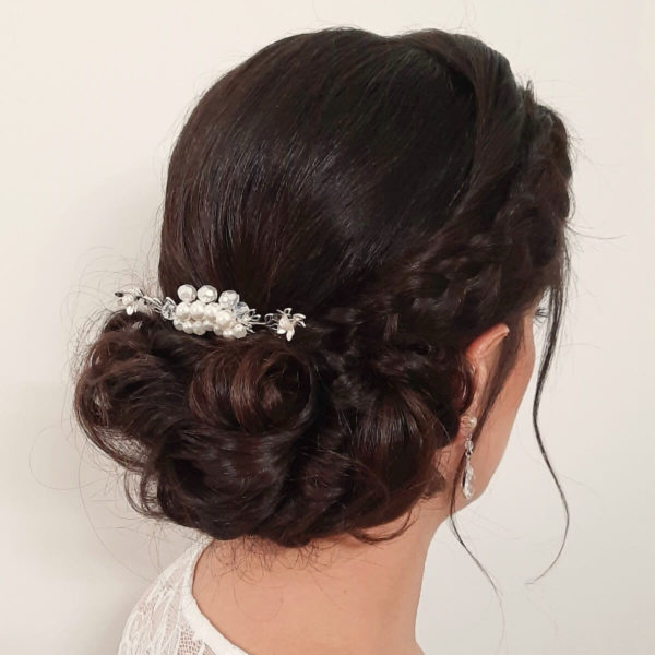 peigne pour mariage bohème