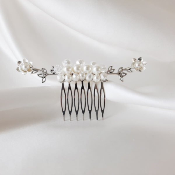 peigne pour mariage bohème