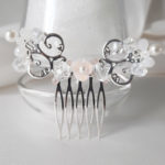 peigne pour coiffure de mariée