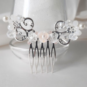 peigne pour coiffure de mariée