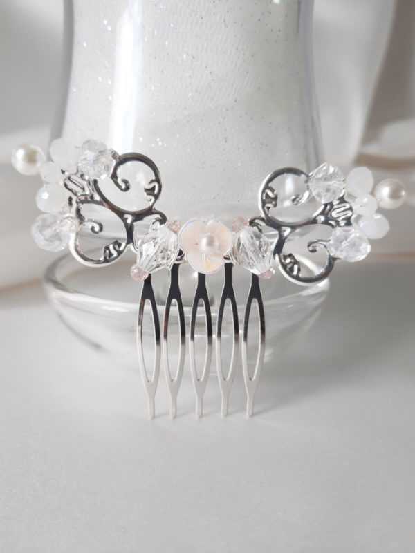 peigne pour coiffure de mariée