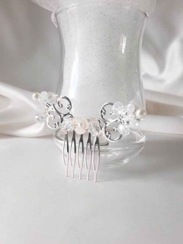 peigne pour coiffure de mariée