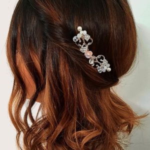 peigne pour coiffure de mariée