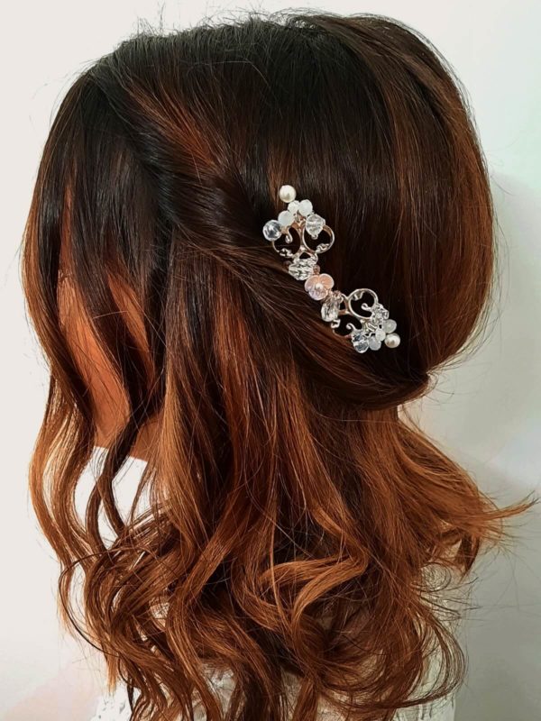 peigne pour coiffure de mariée