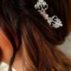 peigne pour coiffure de mariée