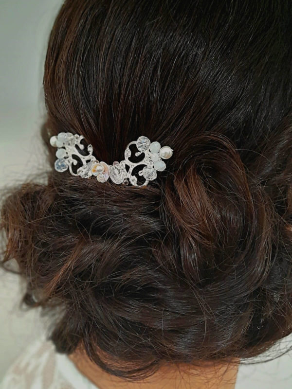 peigne pour coiffure de mariée