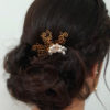 peigne pour coiffure mariage bohème chic