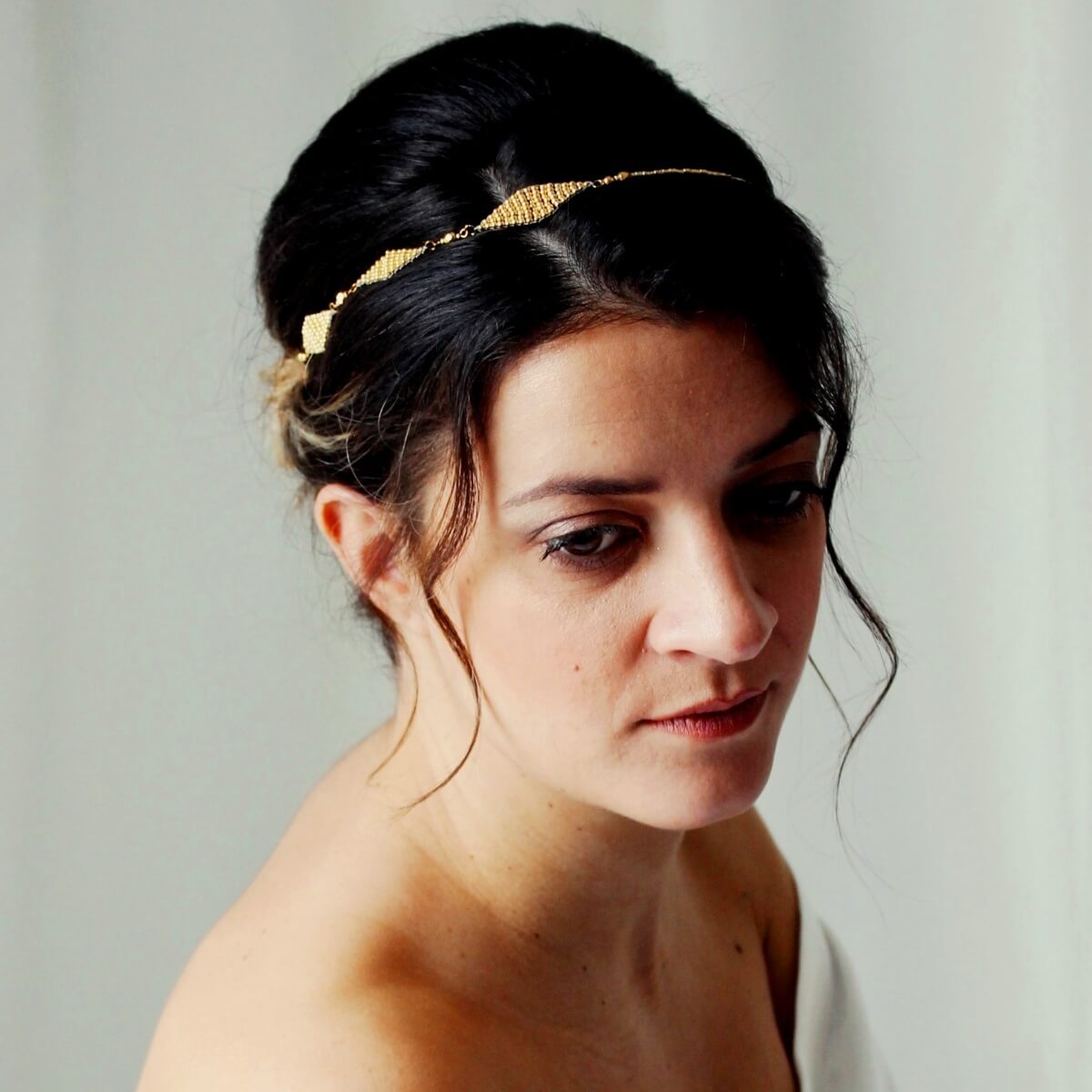 headband mariée
