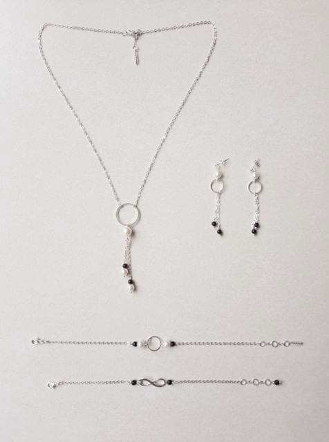 parure de bijoux de mariée sur mesure 